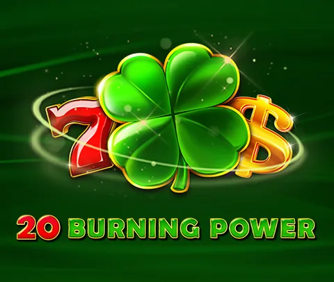 20 Burning Power oyununun kapak görseli