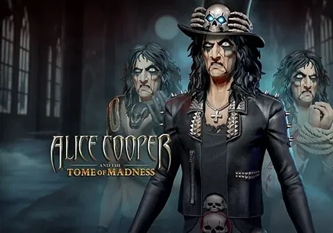 Alice Cooper and the Tome of Madness oyununun kapak görseli