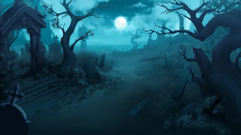Evil Eyes için özgün tanıtım görseli: slot oyunu düzenini soyut geometrik desenle gösterir.