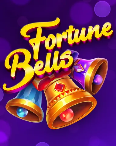 Fortune Bells için özgün tanıtım görseli: slot oyunu düzenini soyut geometrik desenle gösterir.