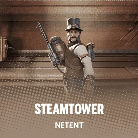 Steam Tower oyununun kapak görseli