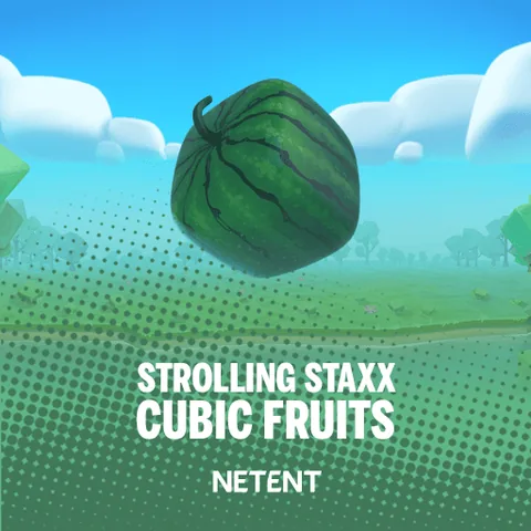 Strolling Staxx Cubic Fruits oyununun kapak görseli